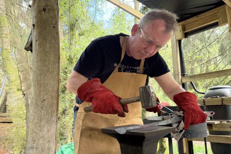 Viking Neck Knife Forging Workshop