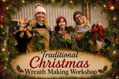 Traditional Christmas Wreath Making - Afternoon